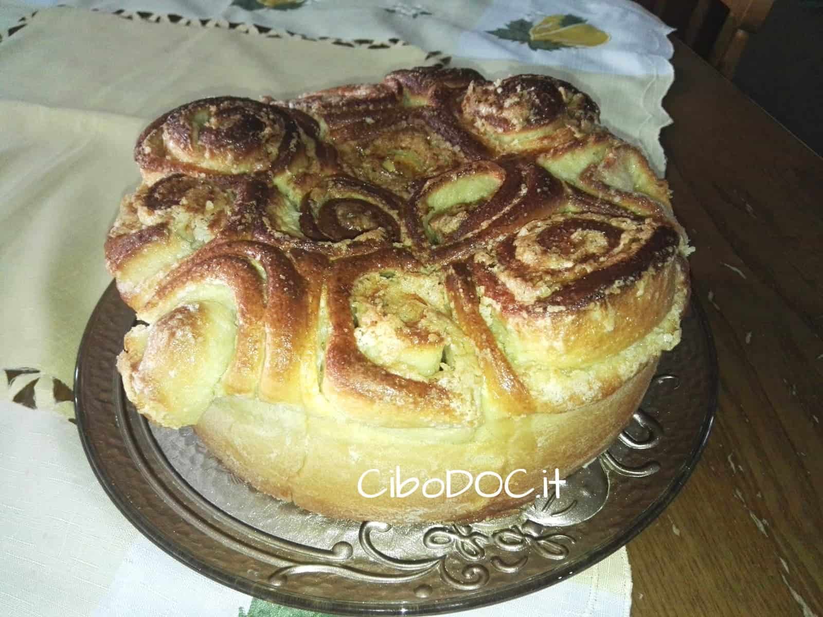 torta di rose con crema al burro