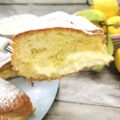 Torta con crema al limone